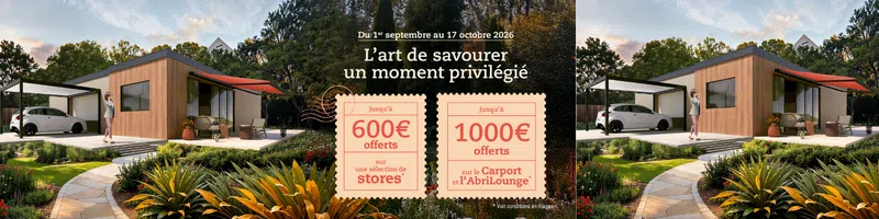 Stores et pergola, votre expert storiste à Nantes et ses alentours